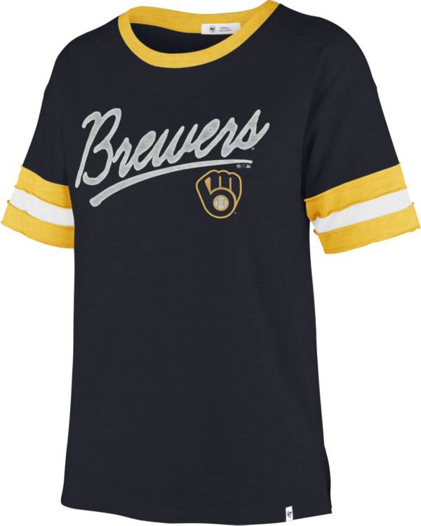 '47 Women's Milwaukee Brewers Blue Dani T-Shirt product image