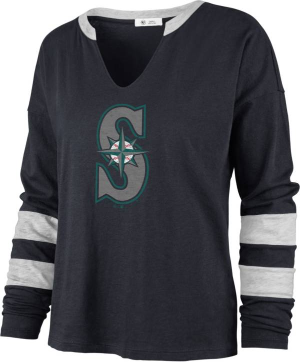 '47 Women's Seattle Mariners Blue Celeste Long Sleeve T-Shirt product image