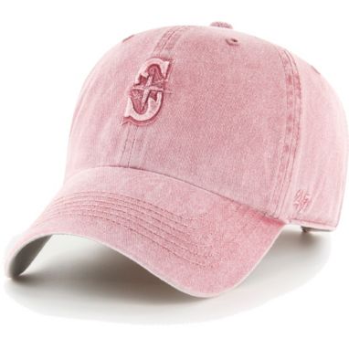sorry, '47 Women's Seattle Mariners Pink Mist Clean Up Adjustable Hat is currently out of stock