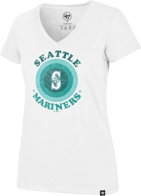 ‘47 Women's Seattle Mariners White Nova Franklin T-Shirt product image