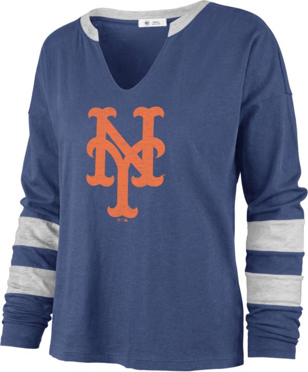 NEW New York Islanders The Original Retro Brand Blue Long Sleeve Shirt  Womens M
