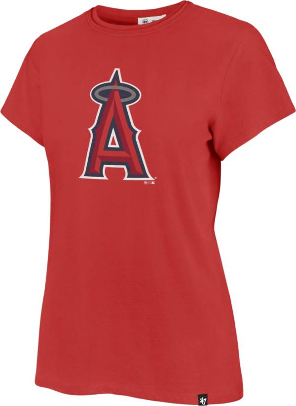 '47 Women's Los Angeles Angels Red Premuim Frankie T-Shirt product image
