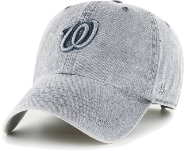 '47 Women's Washington Nationals Blue Mist Clean Up Adjustable Hat product image
