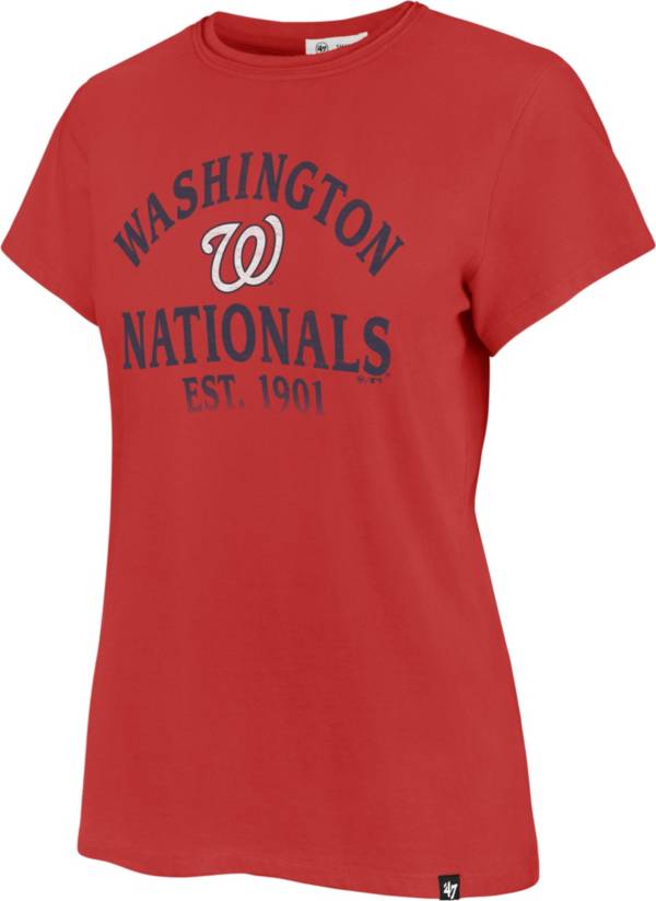 '47 Women's Washington Nationals Red Fade Frankie T-Shirt product image
