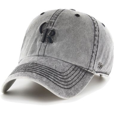 sorry, '47 Women's Colorado Rockies Black Mist Clean Up Adjustable Hat is currently out of stock