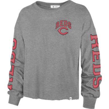 sorry, '47 Women's Cincinnati Reds Gray Parkway Long Sleeve T-Shirt is currently out of stock