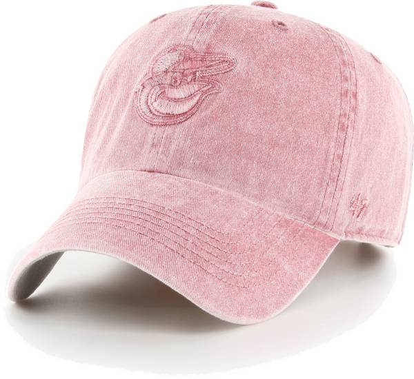 '47 Women's Baltimore Orioles Pink Mist Clean Up Adjustable Hat product image