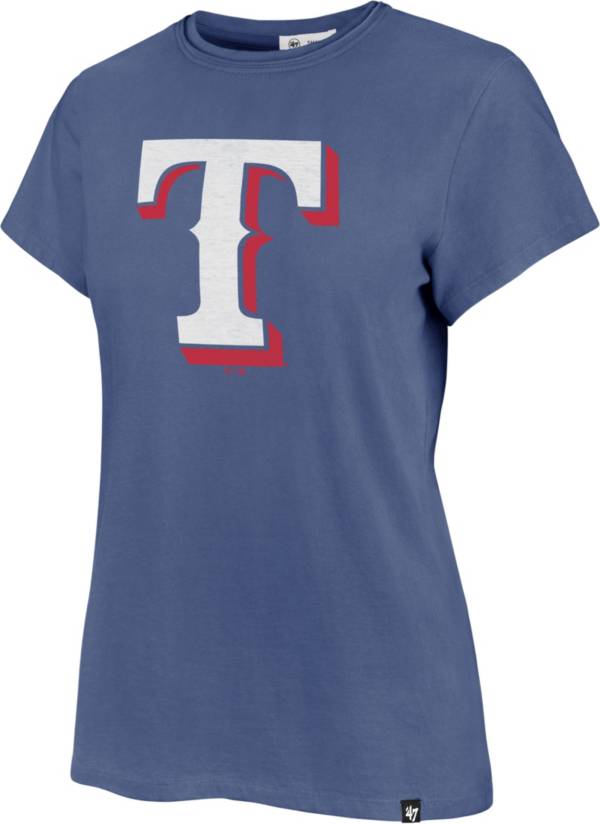 '47 Women's Texas Rangers Blue Premuim Frankie T-Shirt product image