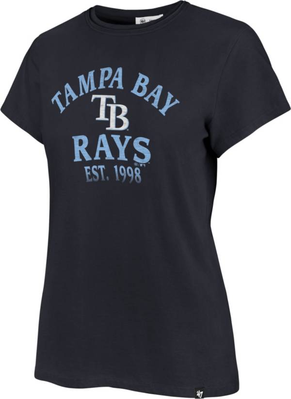 '47 Women's Tampa Bay Rays Blue Fade Frankie T-Shirt product image