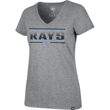 sorry, '47 Women's Tampa Bay Rays Gray Dazzle Rival V-Neck T-Shirt is currently out of stock