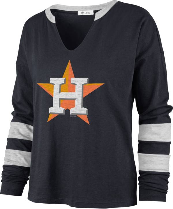 '47 Women's Houston Astros Blue Celeste Long Sleeve T-Shirt product image