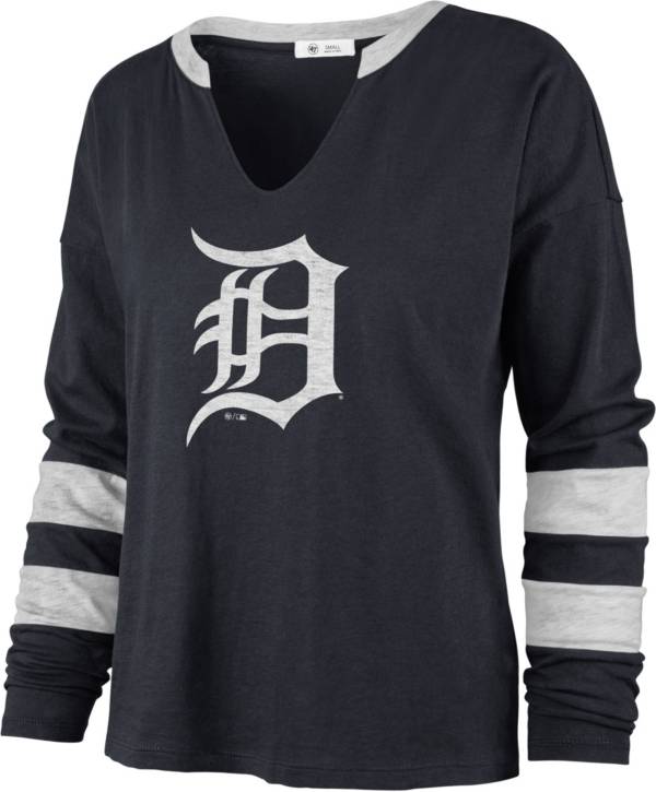 '47 Women's Detroit Tigers Blue Celeste Long Sleeve T-Shirt product image