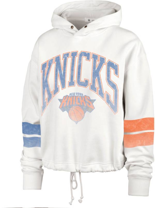 Nike Women's New York Knicks Blue Courtside Fleece Hoodie