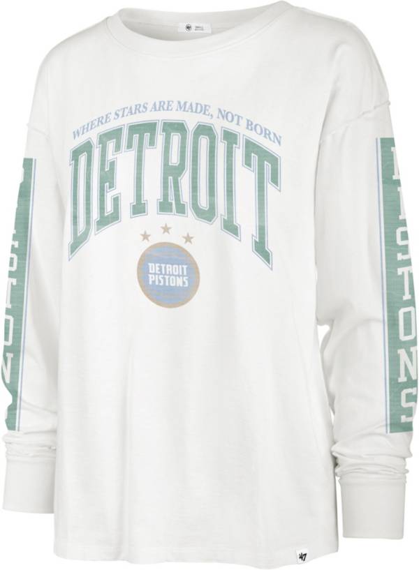 '47 Women's 2022-23 City Edition Detroit Pistons Tan Long Sleeve T-Shirt product image