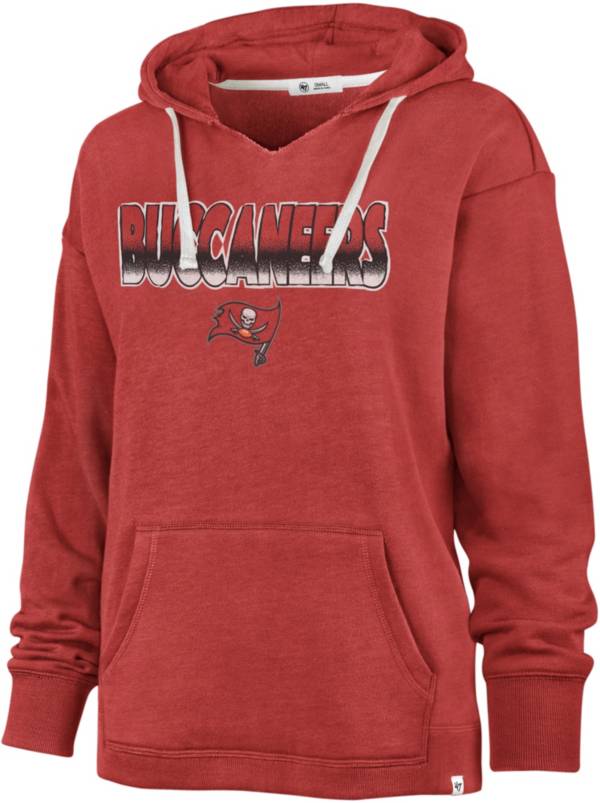 '47 Women's Tampa Bay Buccaneers Color Rise Red Pullover Hoodie product image