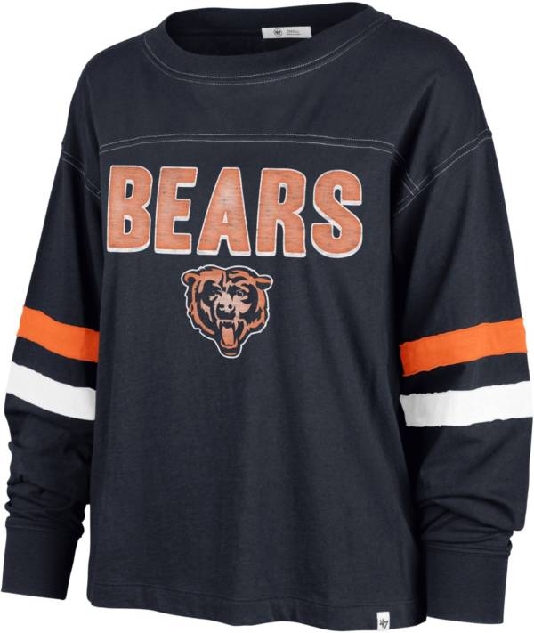 '47 Women's Chicago Bears Arbour Navy Long Sleeve T-Shirt product image