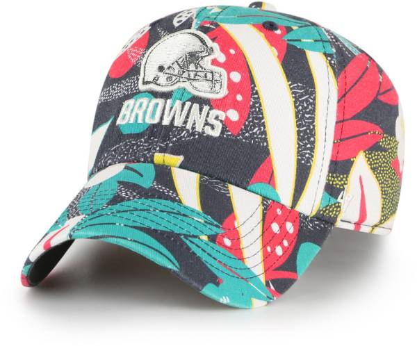 '47 Women's Cleveland Browns Plumeria Charcoal Clean Up Adjustable Hat product image