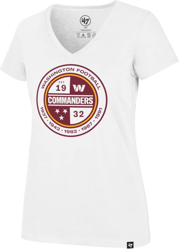 '47 Women's Washington Commanders Alternate Logo T-Shirt