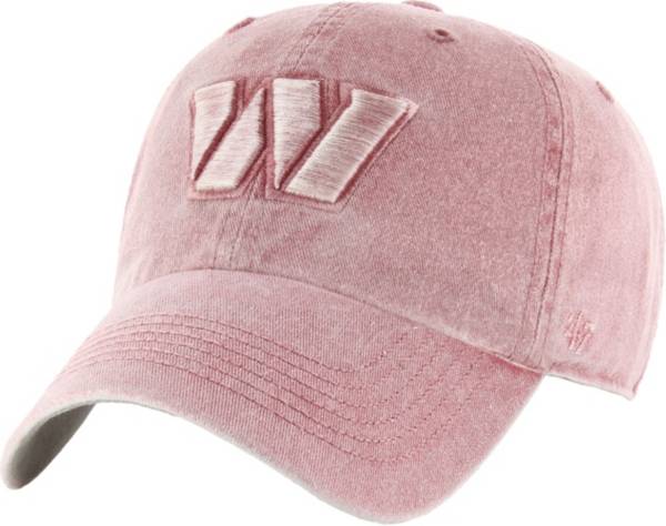 '47 Women's Washington Commanders Misty Clean Up Adjustable Pink Hat product image