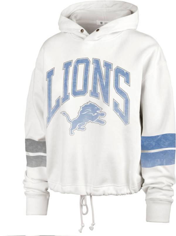 '47 Women's Detroit Lions Harper Sandstone White Hoodie product image