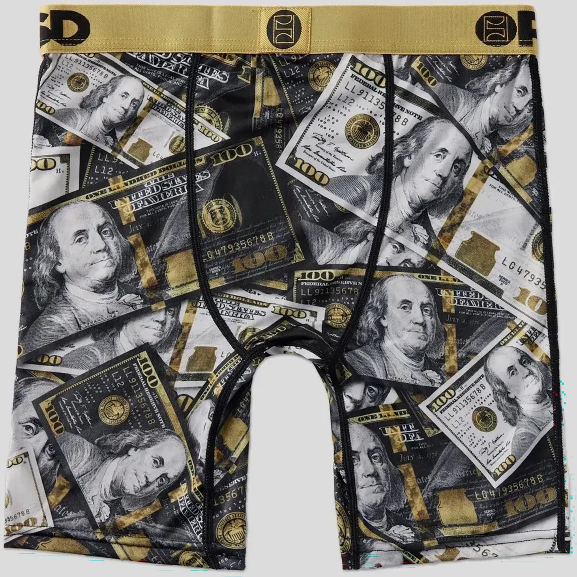 PSD Underwear Boys' Luster Lux Boxer Briefs - 3 Pack product image