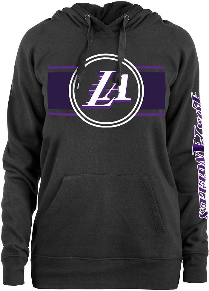 Men's Nike White Los Angeles Lakers 2022/23 City Edition Essential Pullover Hoodie Size: Medium