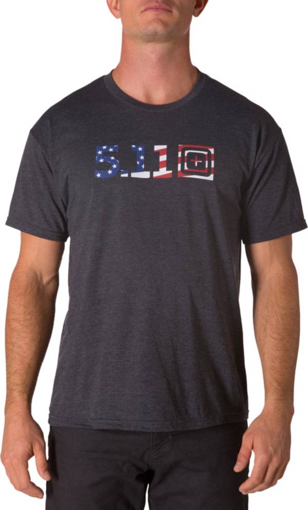5.11 Tactical Men's USA Flag Fill Short Sleeve T-Shirt product image