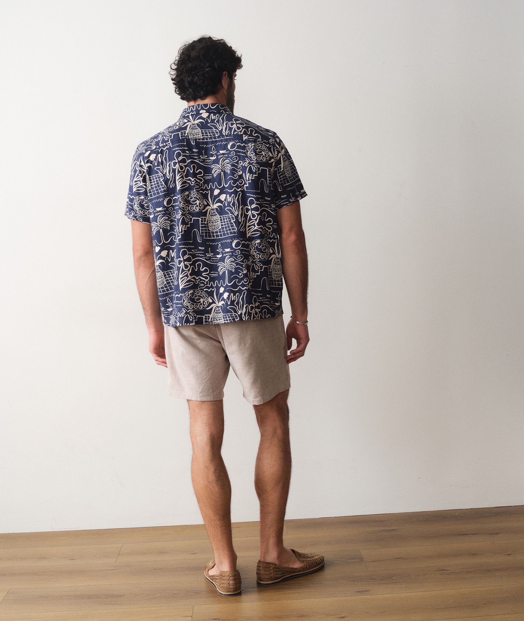 Marine Layer Men's Tencel Linen Resort Short Sleeve Shirt product image