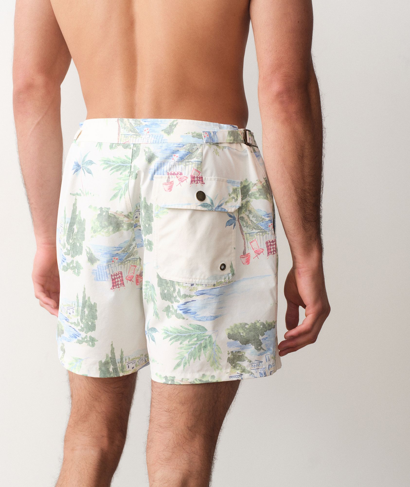 Marine Layer Men's Tailored Vintage 5" Swim Trunks product image