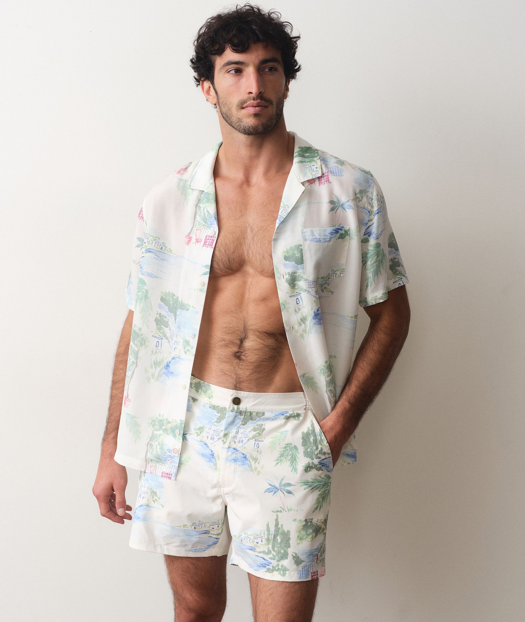 Marine Layer Men's Tailored Vintage 5" Swim Trunks product image