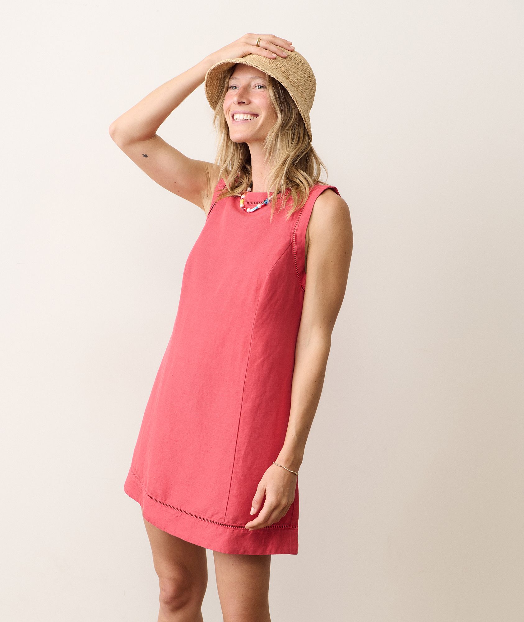 Marine Layer Women's Cora Linen Mini Dress product image