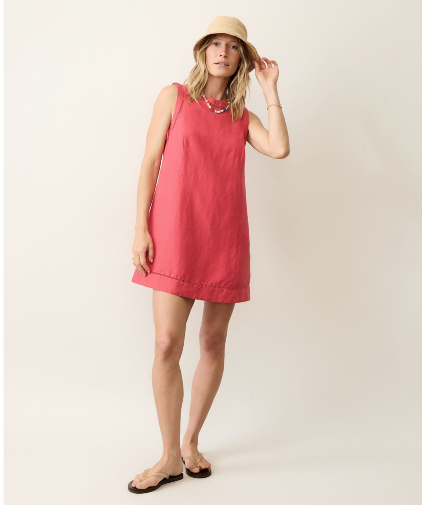 Marine Layer Women's Cora Linen Mini Dress product image