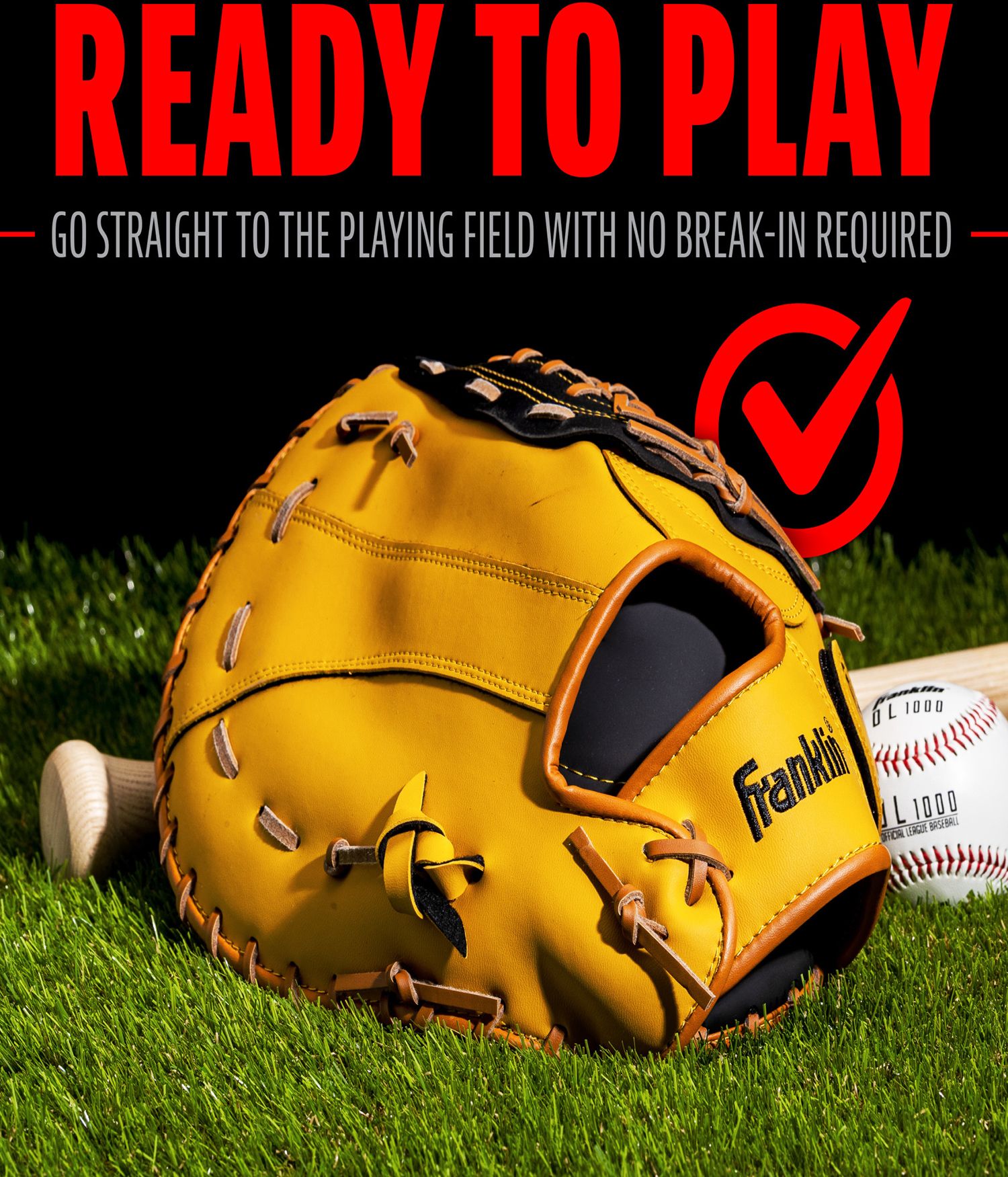 Franklin 12.5” Field Master Series First Base Mitt product image