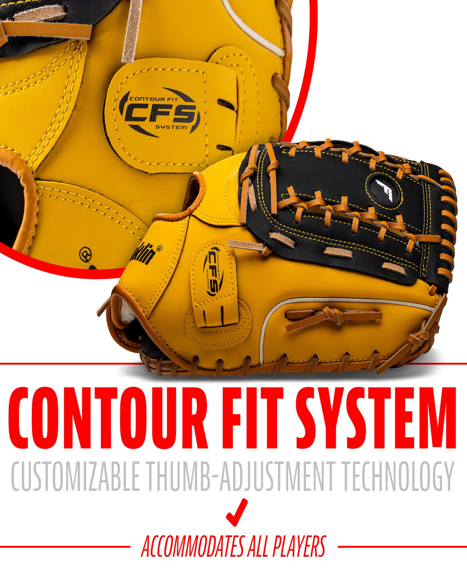 Franklin 12.5” Field Master Series First Base Mitt product image