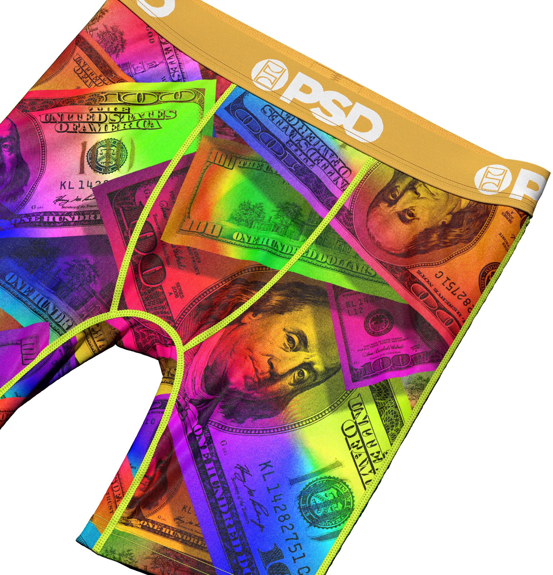 PSD Underwear Boys' Rainbow Riches Boxer Briefs product image