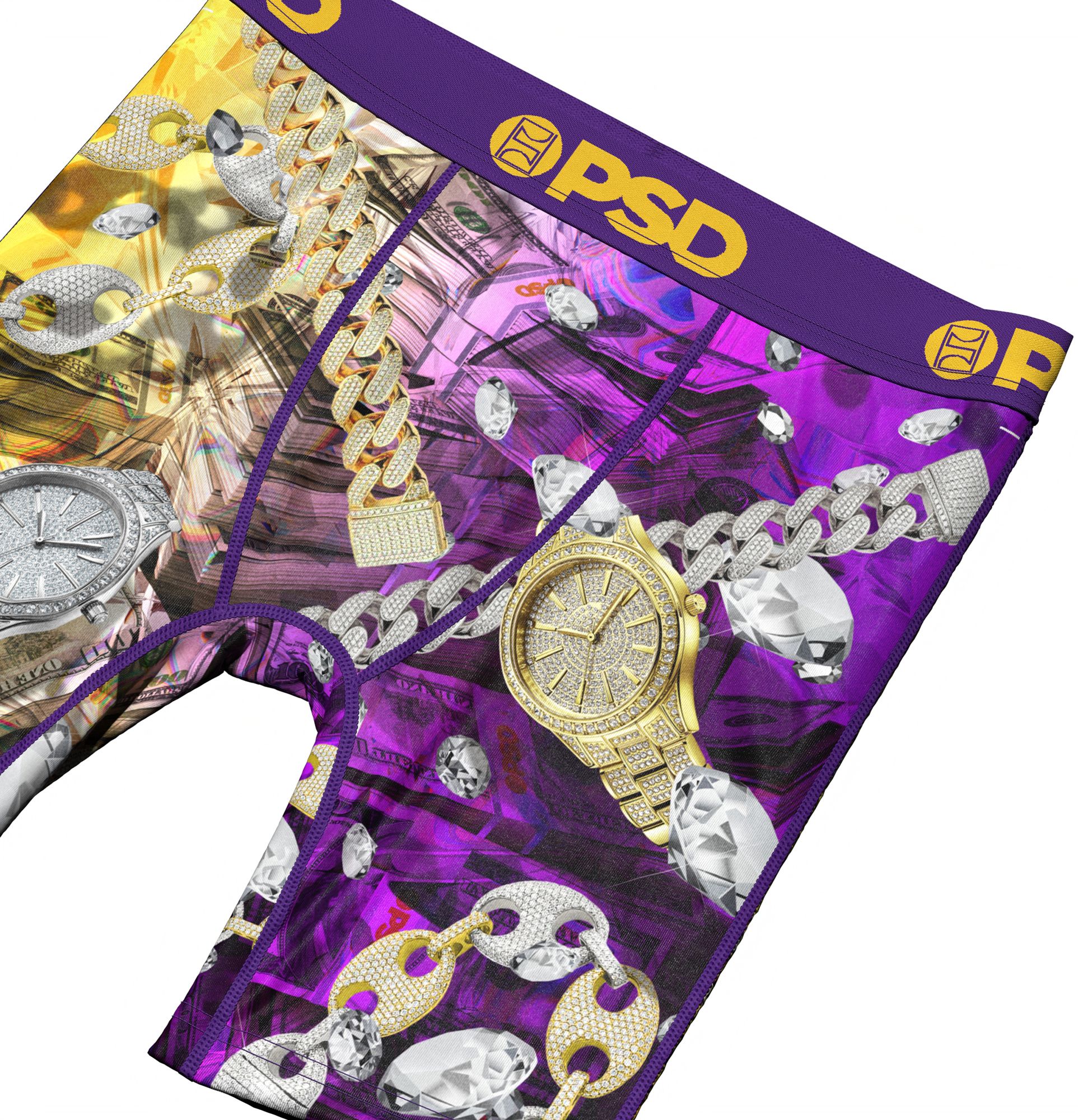 PSD Underwear Boys' Money Riches Boxer Briefs – 3 Pack product image
