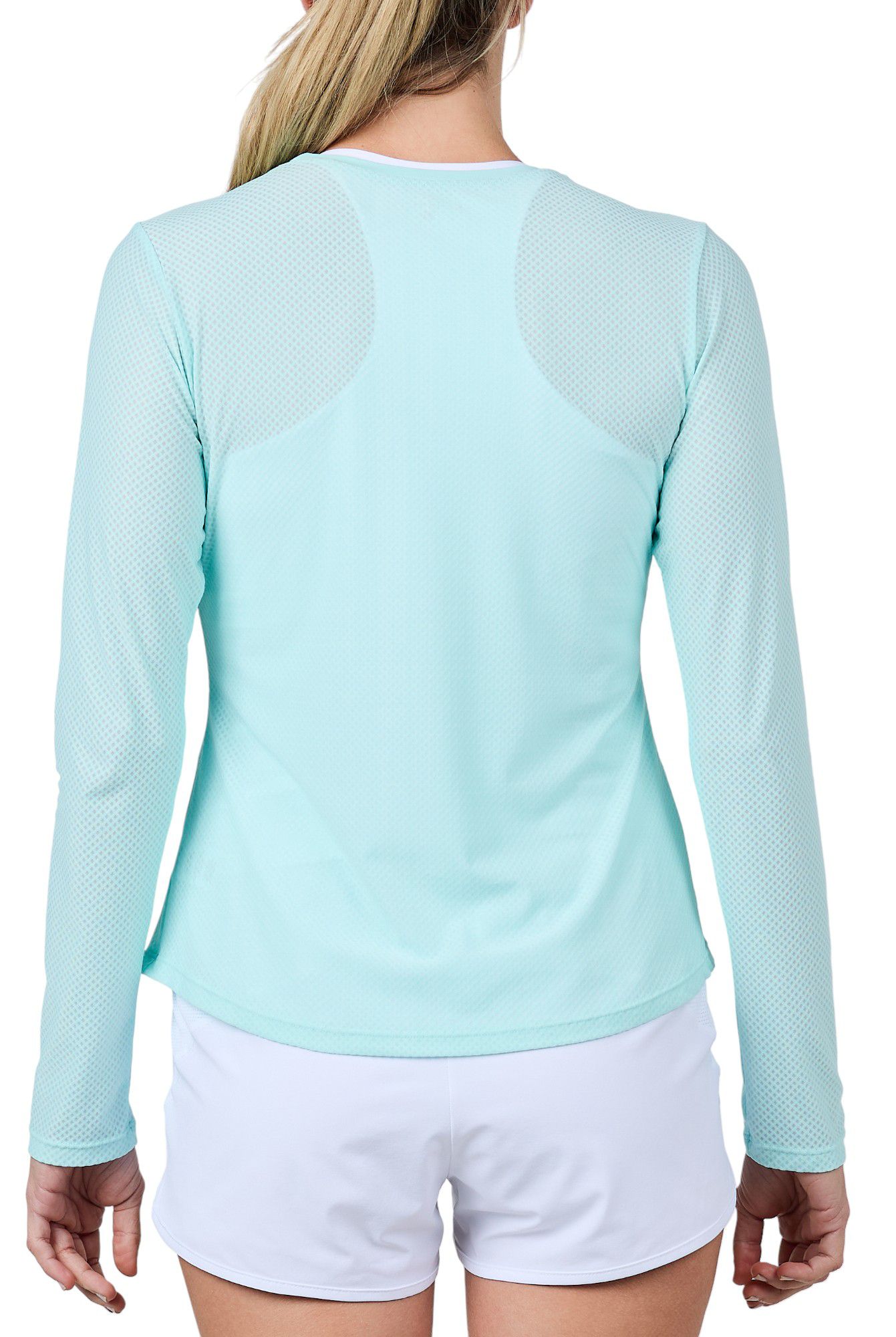 Sofibella Women's Mesh Long Sleeve Tennis Shirt product image