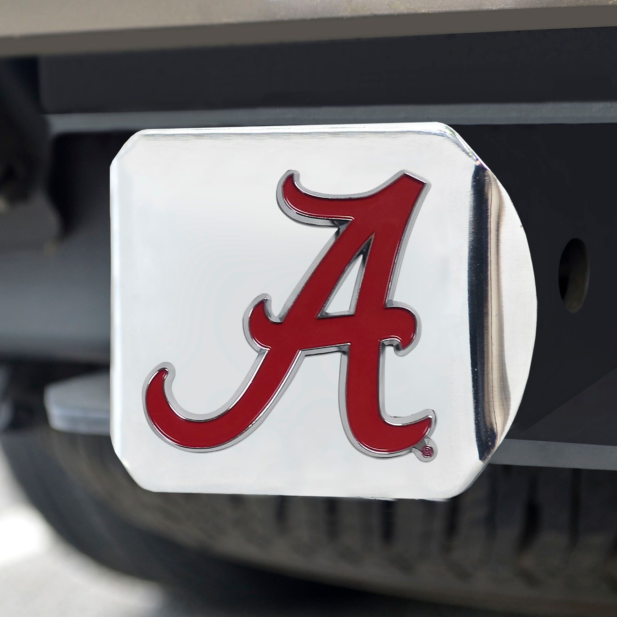FANMATS Alabama Crimson Tide Chrome Hitch Cover product image