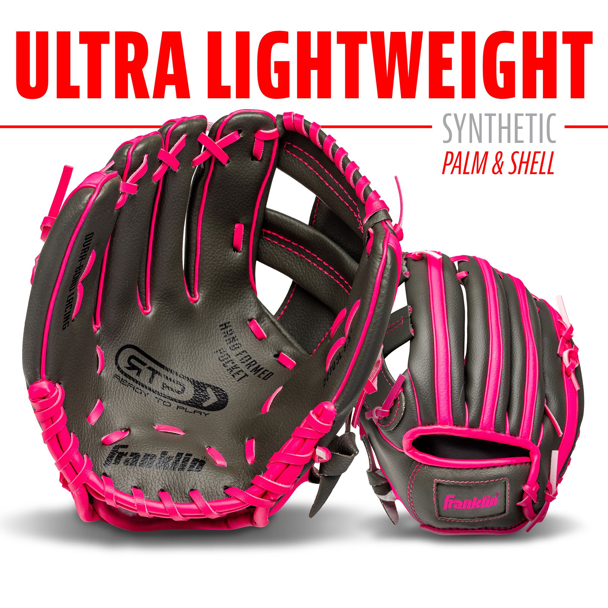 Franklin 9.5” Girls' Tee Ball RTP Series Glove w/ Ball product image