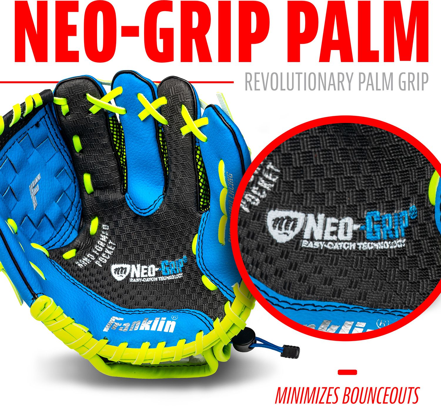 Franklin 9” Toddler Neo-Grip Series Glove w/ Ball product image