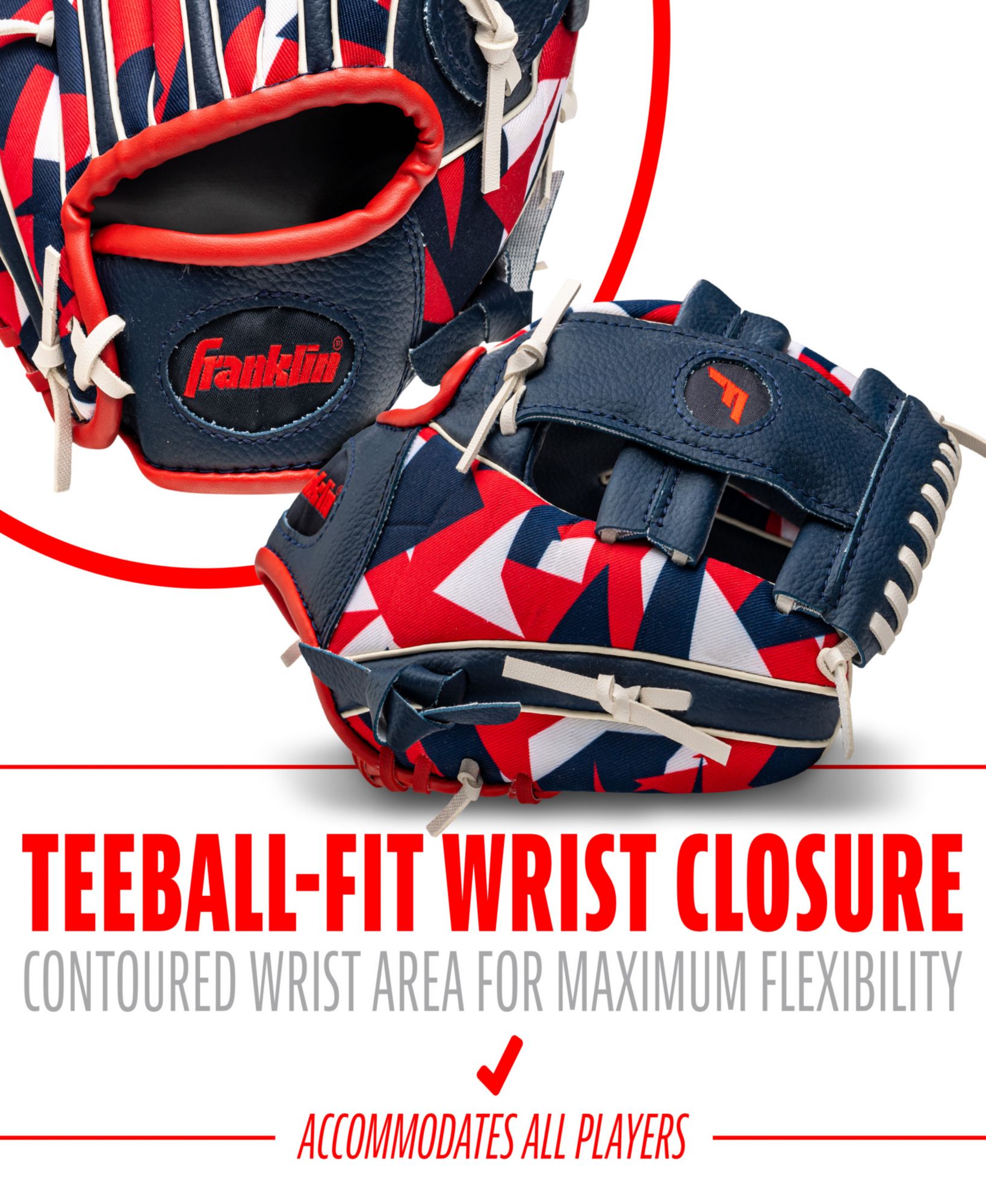 Franklin 9.5” RTP Pro Series Teeball Glove and Ball Set product image
