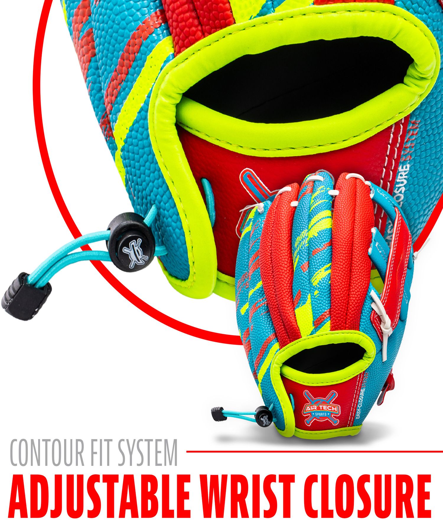 Franklin 9” Air Tech Adapt Series Teeball Glove and Ball Set product image