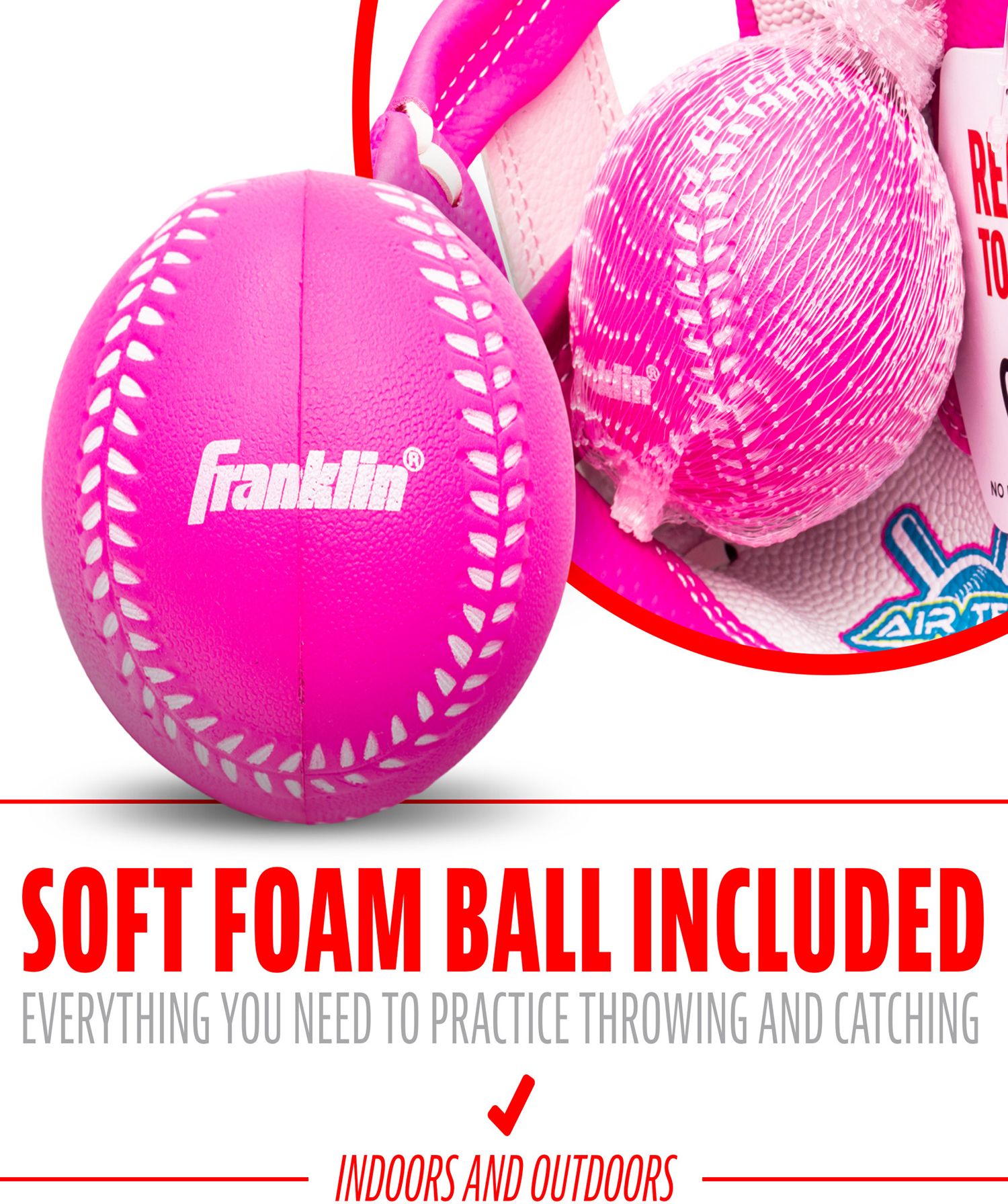 Franklin 9” Air Tech Adapt Series Teeball Glove and Ball Set product image