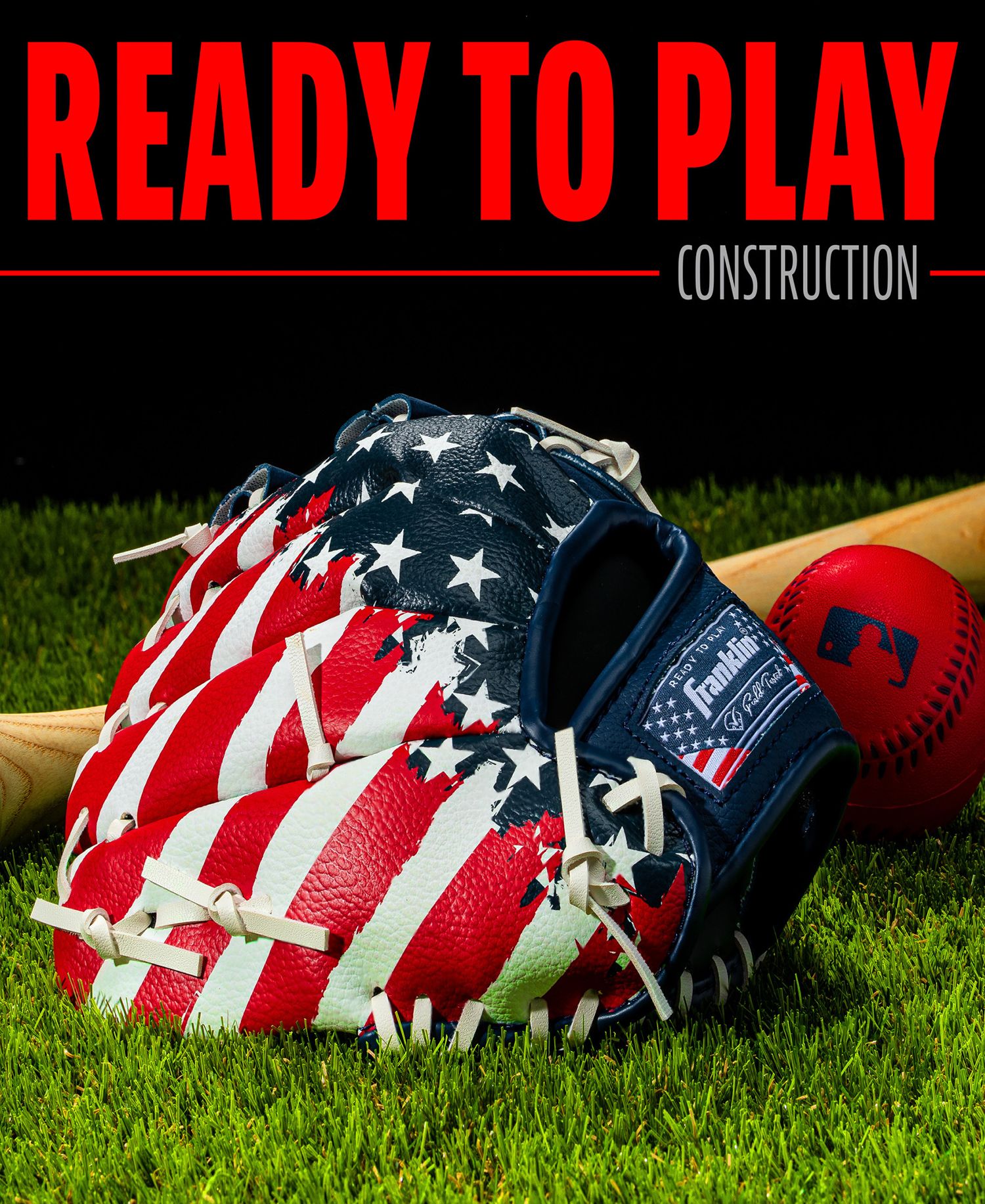 Franklin 9.5” MLB RTP Series Teeball Glove and Ball Set product image