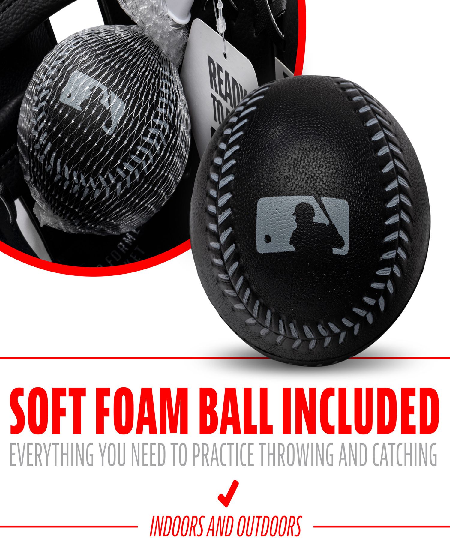 Franklin 9.5” MLB RTP Series Teeball Glove and Ball Set product image