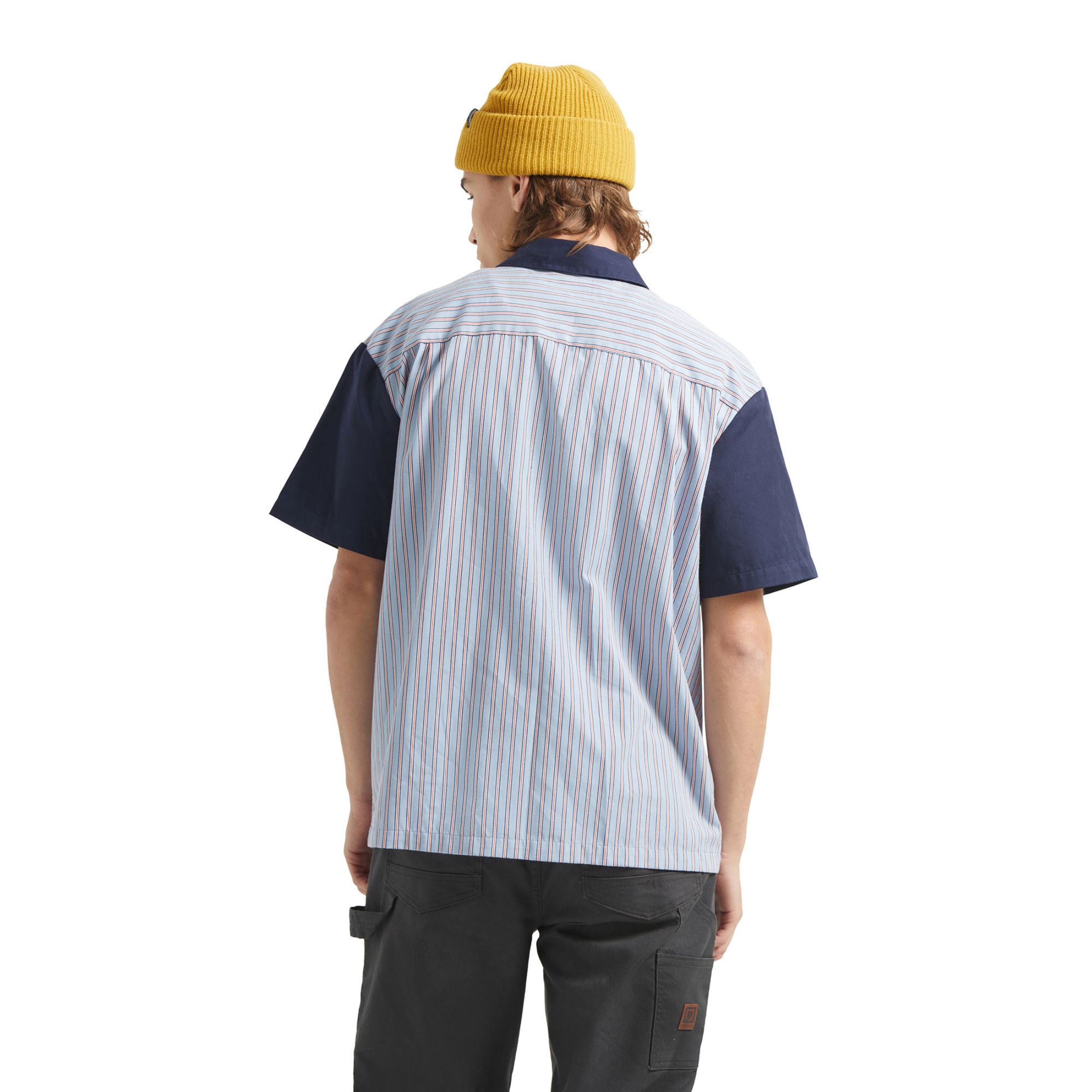 BRIXTON Men's Builders Olson Woven Short Sleeve Shirt product image