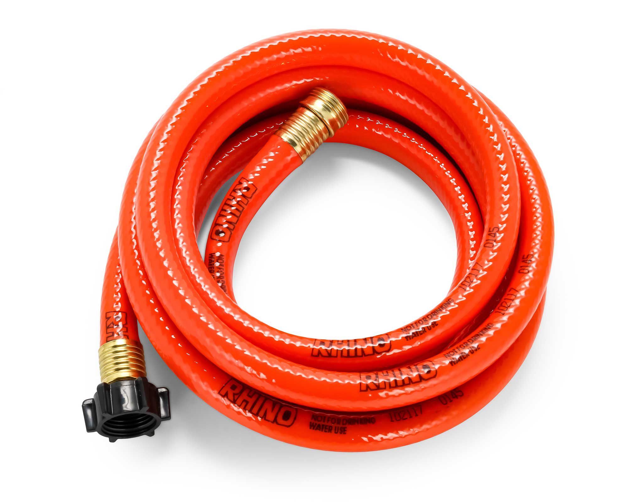 Camco RhinoFlex 10' Clean Out Hose with Rinser Cap product image