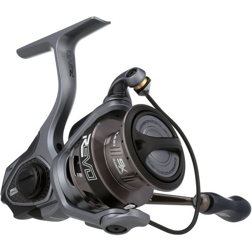 abu garcia c55 fs reel Max 5 Low Profile Cräftic alloy frame and side plate to provide the ultimate balance in weight Abu Garcia Revo X Low