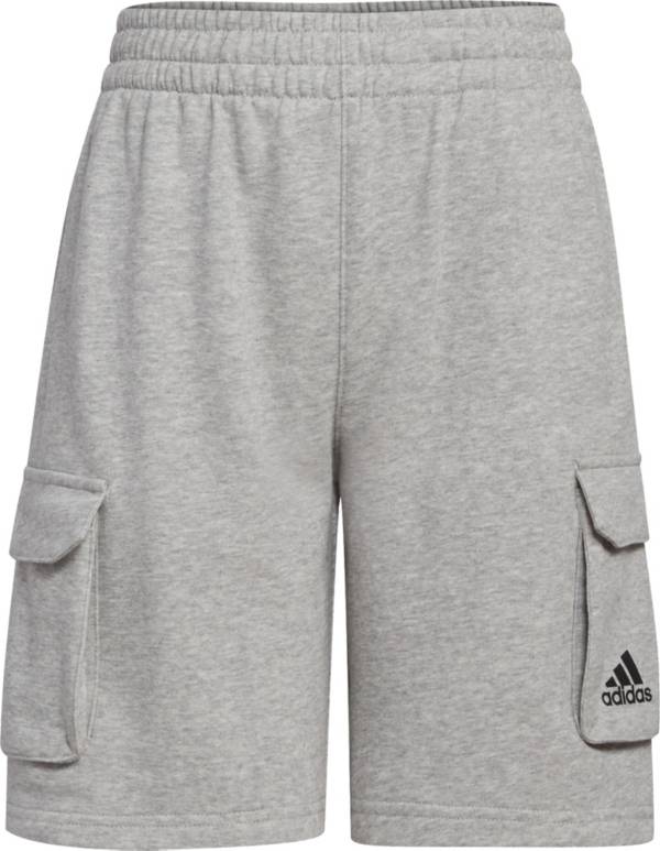 adidas Boys' Elastic Waistband Big Mood Heather Cargo Shorts product image