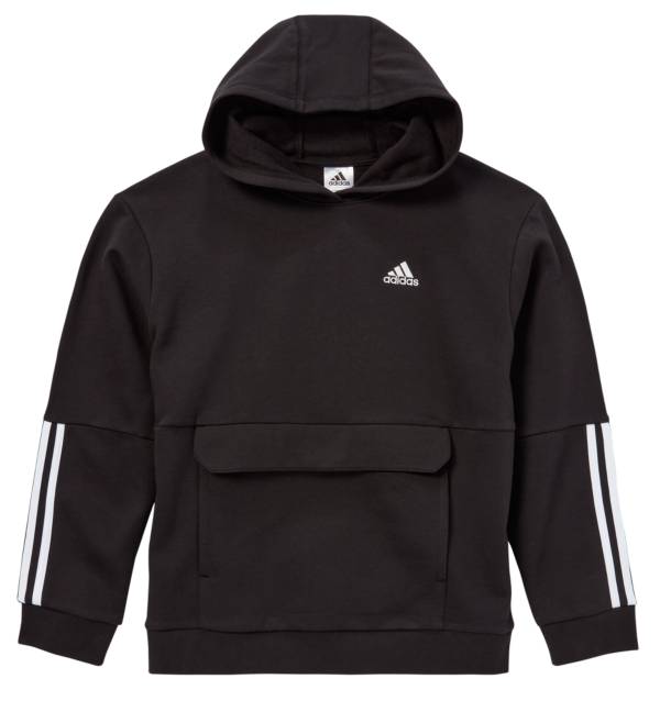 adidas Boys' Lifestyle Hooded Pullover Sweatshirt | Dick's Sporting Goods